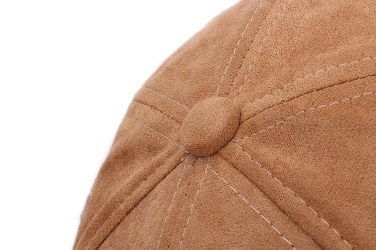 Suede baseball caps outdoor blank sport cap and hat for men and women