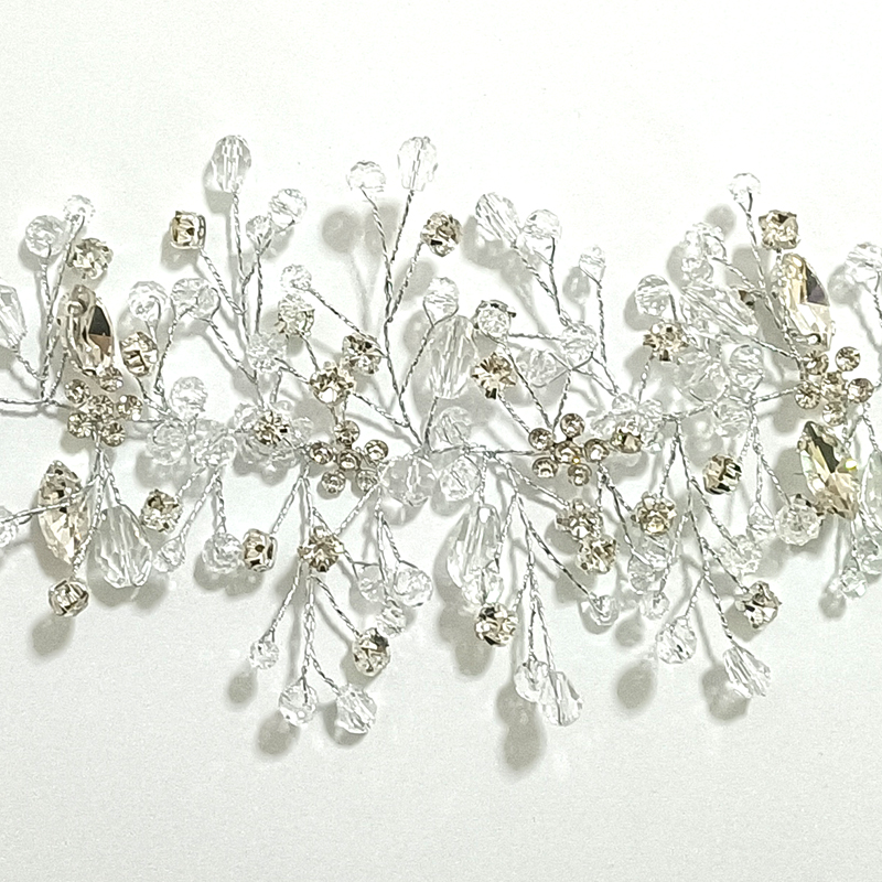 Parel Kristal Haarband Bruiloft Haaraccessoires voor Bruids Bloem Hoofddeksel Hoofdbanden Vrouwen Bruid Haarversieringen Sieraden