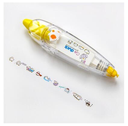 Cinta de corrección decorativa Kawaii de varios patrones, Corrector para diario, papelería, suministros escolares, accesorios: 20