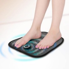Voet Massager ABS Fysiotherapie Revitaliserende Pedicure Tientallen Voet Vibrator Wireless Spierstimulator USB Oplaadbare