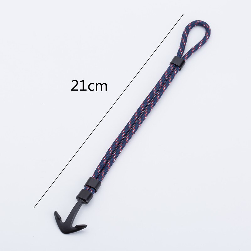 Zwart Anker Charme Armbanden Voor Mannen Vrouwen Touw ketting Armbanden Sieraden