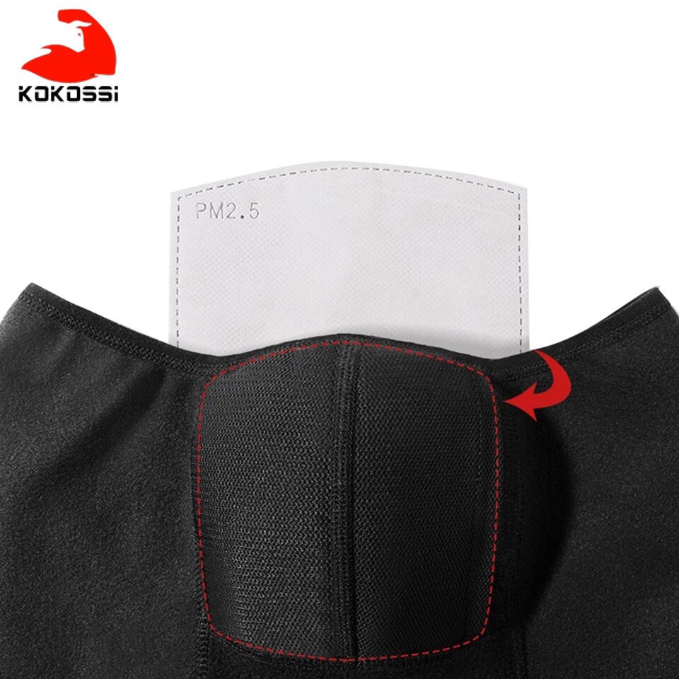 KoKossi Winter warm Selbst-heizung Kappe Radfahren Sport Volle Gesicht Maske Schal draussen Winddicht Headwear Sturmhaube Skifahren Angeln Hütte
