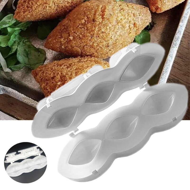 Meatball Maker Manual Kibbeh Meatloaf Mold Maker Press Minced Meat Processor Home Cake Desserts Kitchen Tools Meat Pie