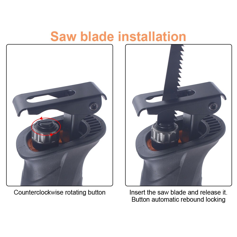 TECHSTABLE 900w Reciprocating saw electric saber saw wood cutting metal cutting machine