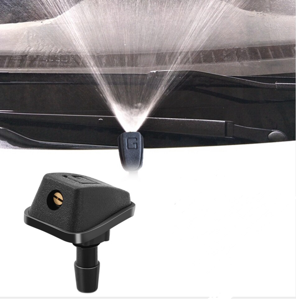 Car Windshield Washer Wiper Water Spray Nozzle For jeep wrangler jk cherokee compass patriot renegade accessories