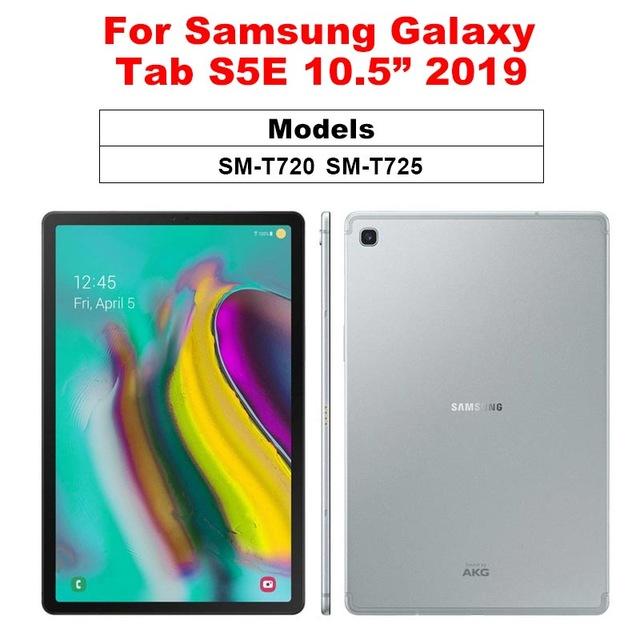 Vidrio templado para Samsung Galaxy Tab A 8,4 A 10,1 , borde curvo, Protector de pantalla para Galaxy Tab S2 S4 S5e S6 lite 10,4: Tab S5e 10.5 2019
