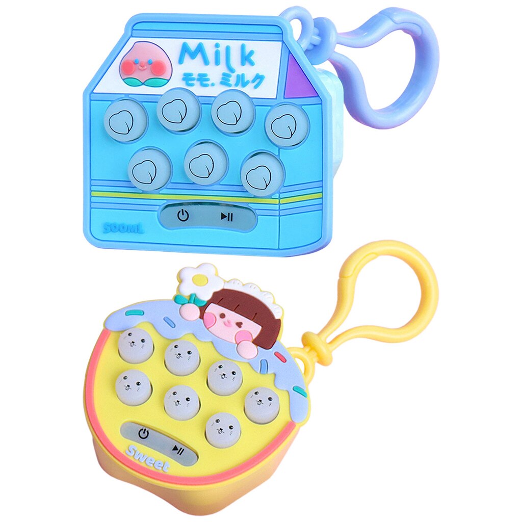 Mini jeux de mémoire électroniques pour Hamster, porte-clés sensoriel anti-Stress pour enfants
