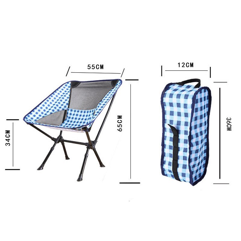 Ultralight Folding Camping Chair Fishing Picnic Chair BBQ Hiking Chair Outdoor Tools Travel Foldable Beach Seat Chair стул