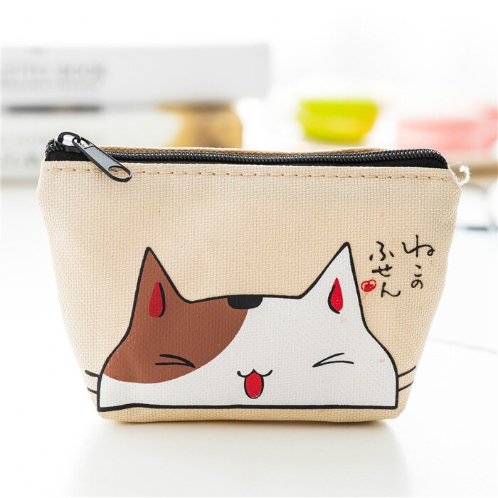 Popular Strawberry Pattern Zip Bag Child Girls Boys Portable Handbag Women Mini Wallet PU Leather Coin Purse Flamingo: L