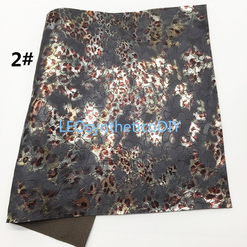 1pc 21 x 29cm luipaardprint imitatieleer stof, synthetisch leer stof leren vellen voor het maken van strikken leosyntheticodiy  t427a: 2