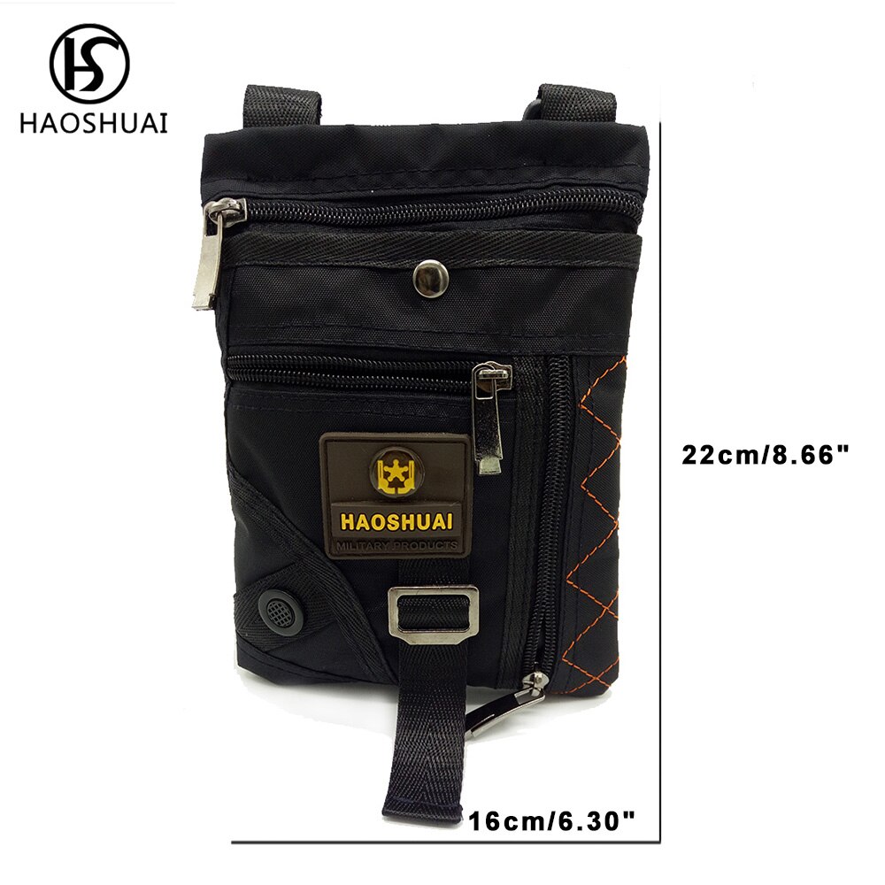 Men Mini Crossbody Phone Bag Nylon Waterproof Casual Bag Brand Crossbody Messenger Bag Small