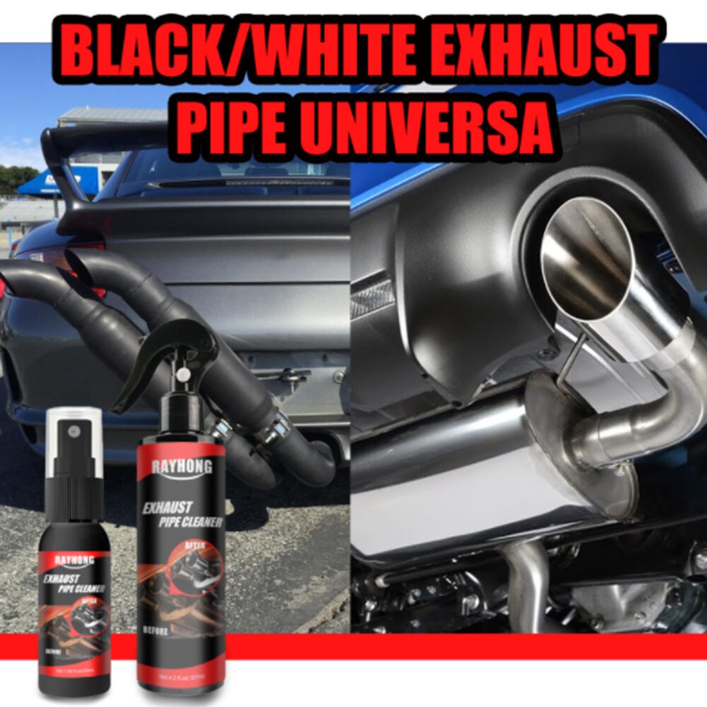 30 ML Car motorcycle Exhaust Pipe Cleaner Car Repair Maintenance Tool Exhaust Cleaning Beauty Pipe