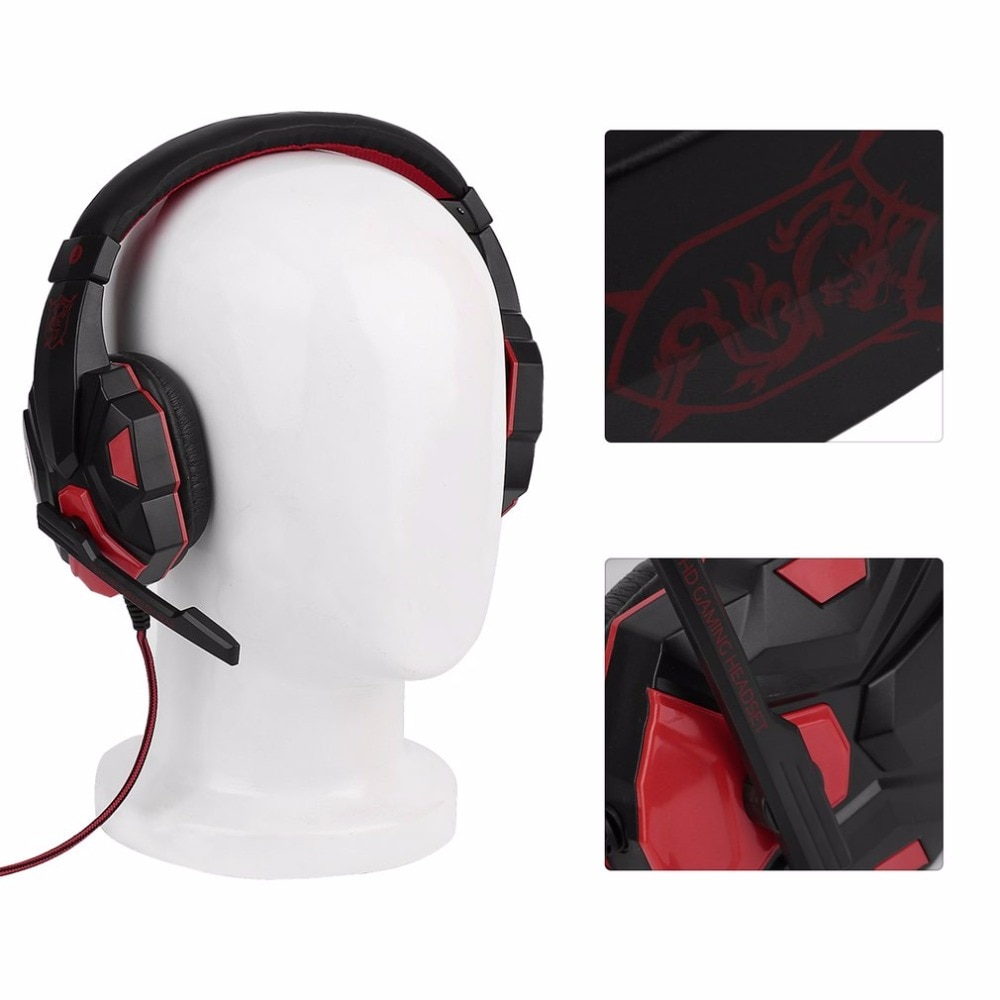 SY830MV Einstellbare Länge Scharniere 3,5mm Surround Stereo Gaming Headset Stirnband Kopfhörer mit Mic für PC 3 Farbe Für Wahl