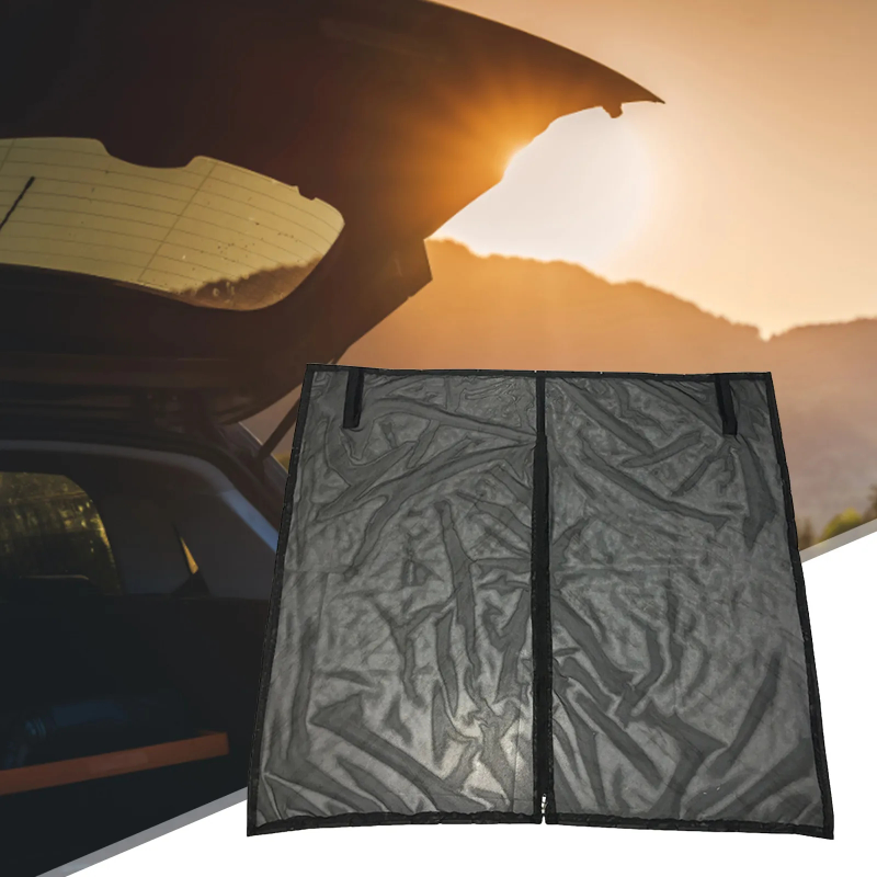 Mosquitera para puerta trasera de coche, pantalla magnética Universal, malla de ventilación para SUV MPV, mosquiteras para moscas y mosquitos de verano