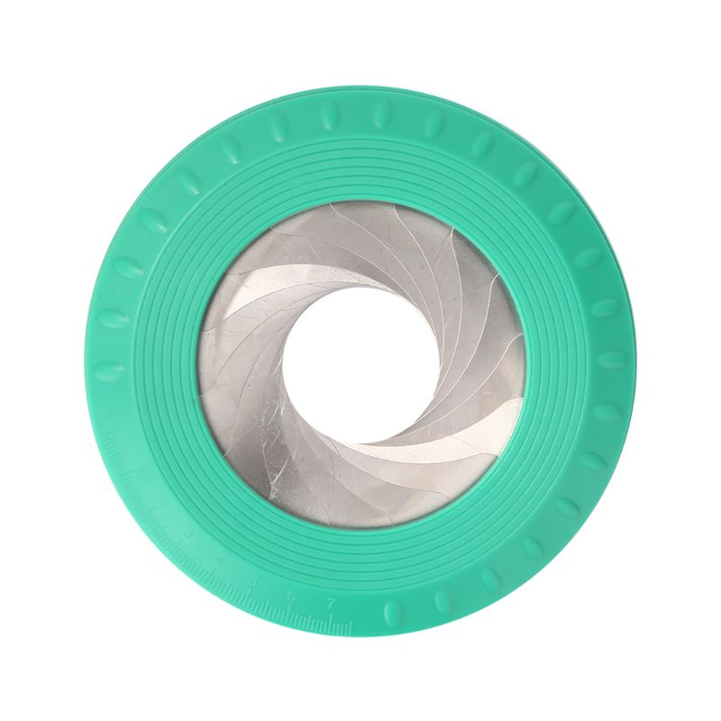 Flexible Circle Drawing Tool Adjustable Measuring Drawing Ruler For Woodworking Drafting Scribe Carpenter Tool: Green