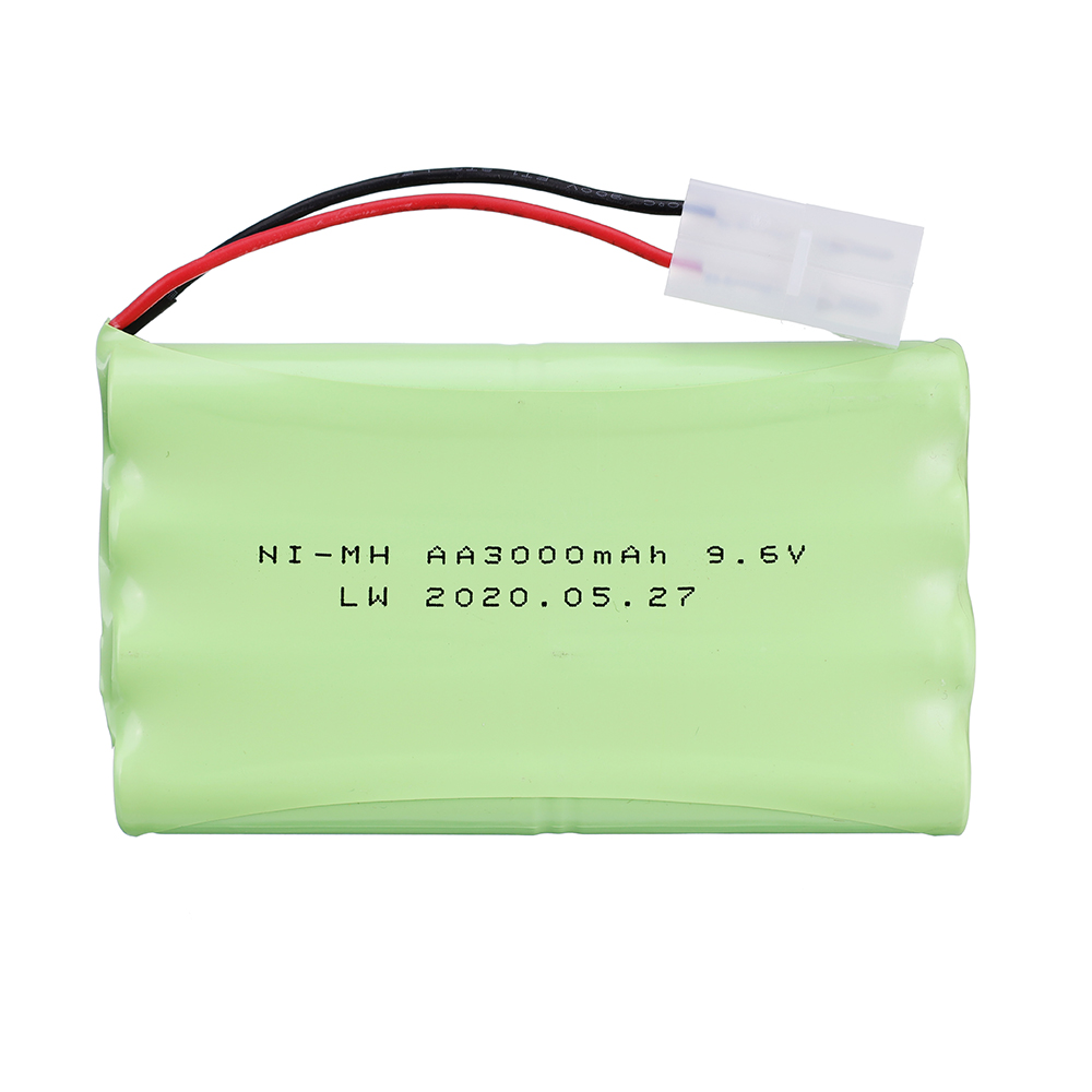 9.6V 700/1000/1400/1800/2400/2800/3000/4500mAh Battery for RC toys Cars Boat Tank Truck Train AA Ni-Cd Ni-MH 9.6v Battery Group: Yellow