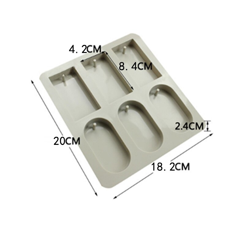 Moldes de silicona para aromaterapia DIY, adornos colgantes, moldes de cera, molde de flor para jabón, accesorios para manualidades, molde de jabón: 2