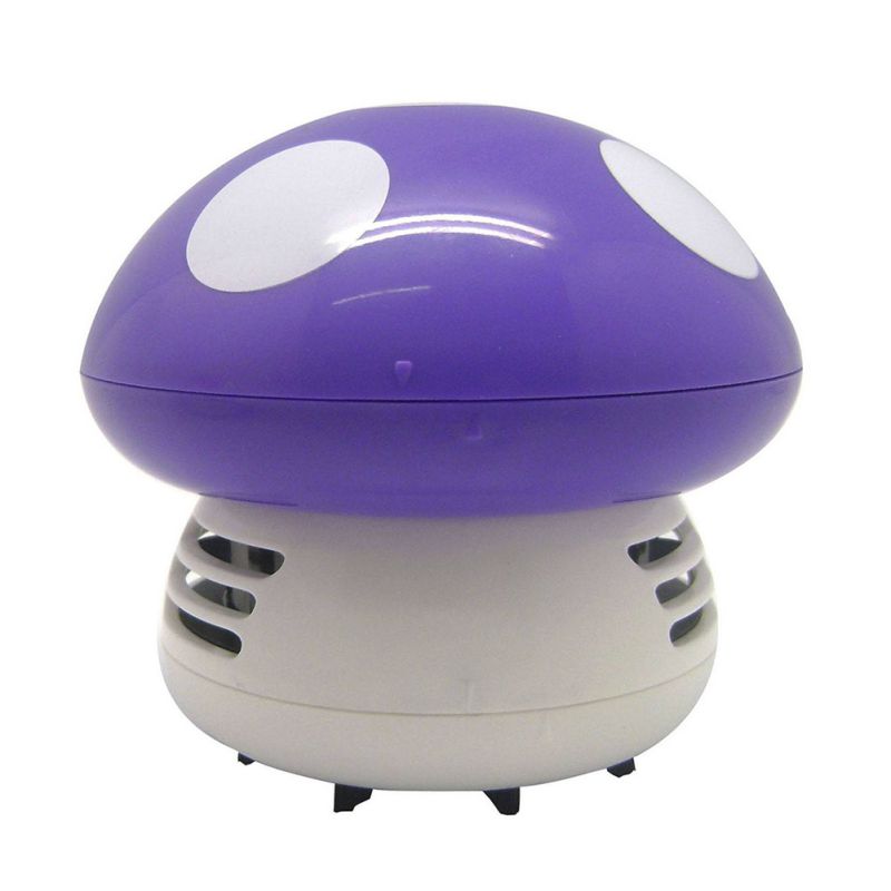 Mini Vacuum Cleaner Mushroom Corner Desk Dust Vacuum Home Computer Sweeper Household Portable Handheld Cleaning Machine: Z