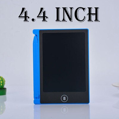 4.4/8.5/10/12 Inch LCD Writing Tablet Board Kids Writing Pad Drawing Painting Graphics Board Child Creativity Imagination: 4.4inch blue