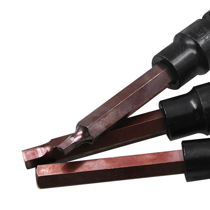 inner hexagonal sleeve head 100mm fast ratchet wheel pneumatic nozzle mouth pressure batch S2 lengthened 1/2 socket