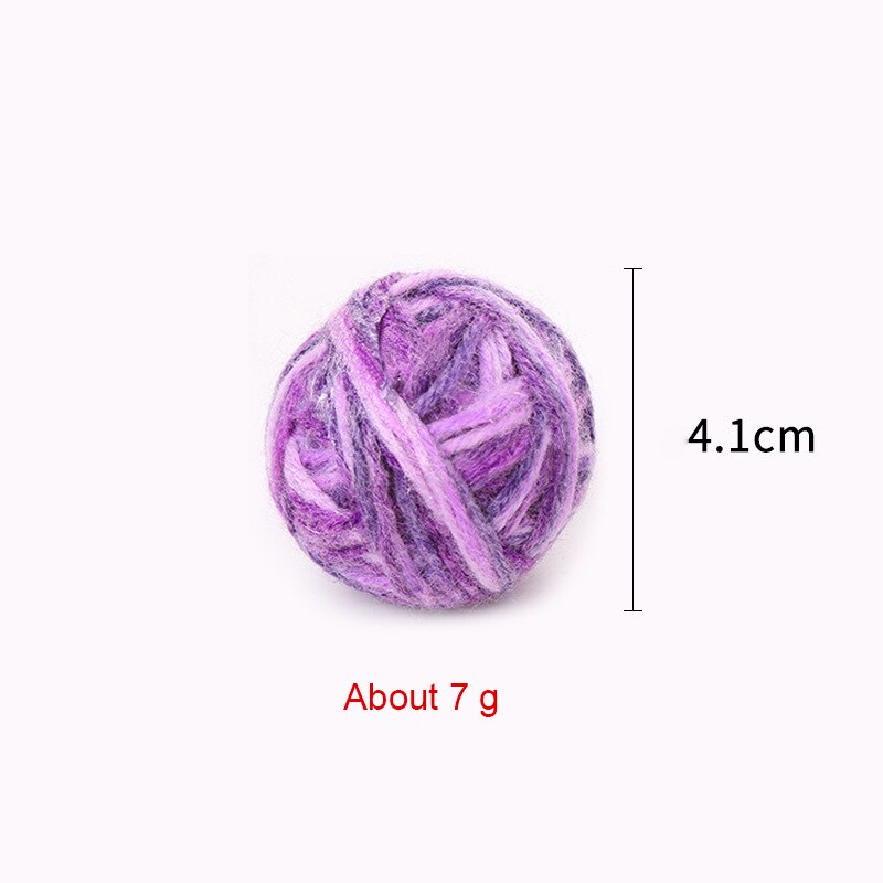 Gato bola de hilo pelota de juguete para gato Gato juguete para hacer ejercicio tejido bola jugar juguete interactivo cero juguete para masticar Gato perro