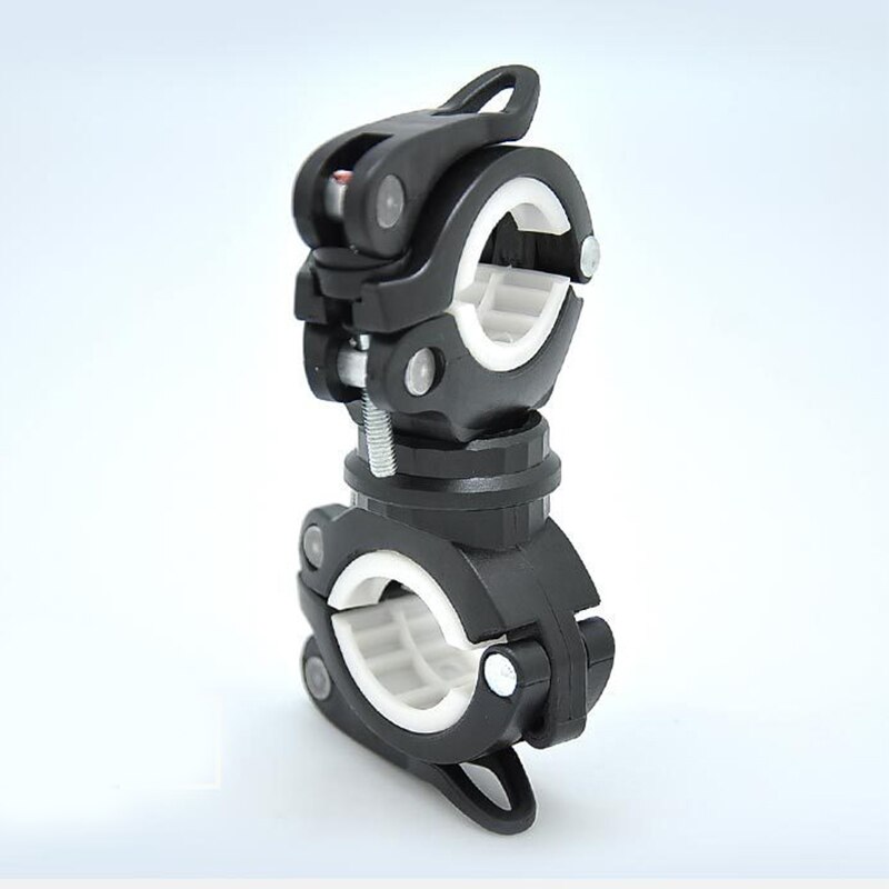 Mount Bike Cycling 360 Degree Rotatable bicycle clamp Flashlight LED Torch Light Holder Grip Bicycle seat pipe clamp: E
