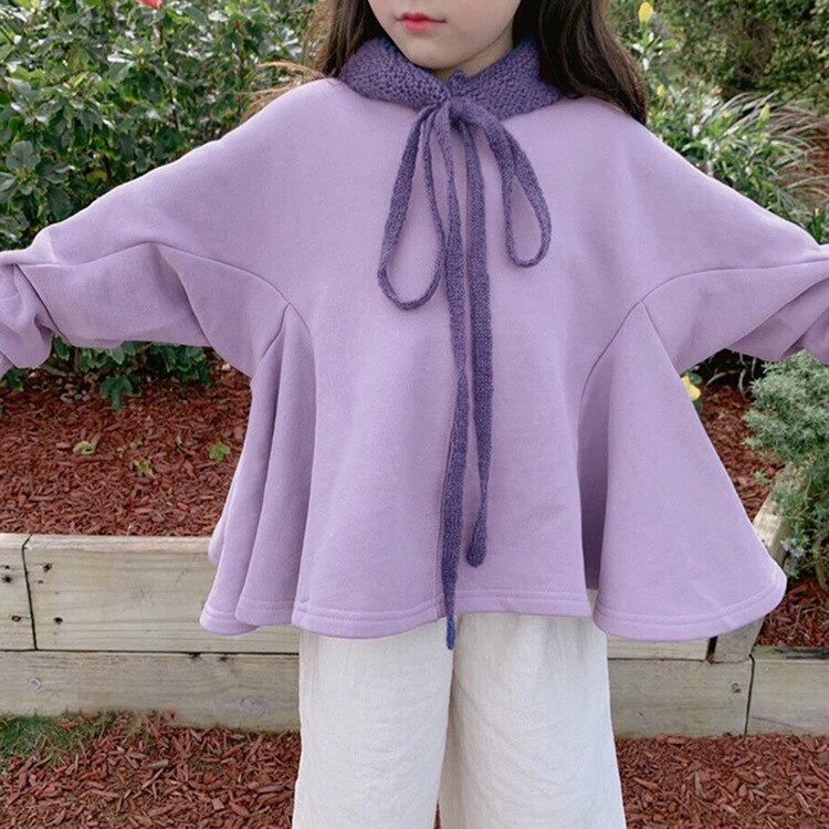 Herfst kinderkleding meisjes koreaanse all-match pullover hoody