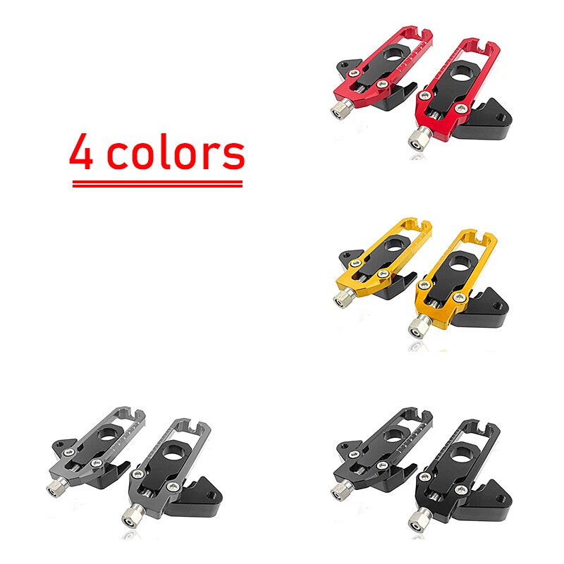 For Honda CB650R CBR650R Motorcycler Chain Adjusters with Catena Coil Tensioners Spools Slider 14-16 CB650F CBR650F