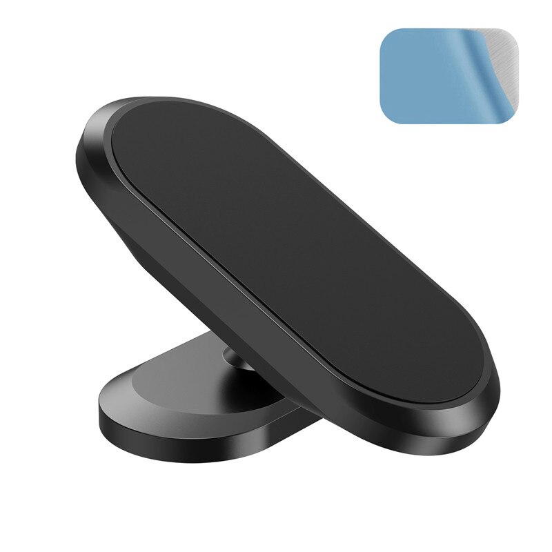 TKEY Magnetic Car Phone Holder Dashboard Magnet Phone Stand For iPhone Max Xiaomi Zinc Alloy Magnet GPS Car Mobile phone Mount: black 1