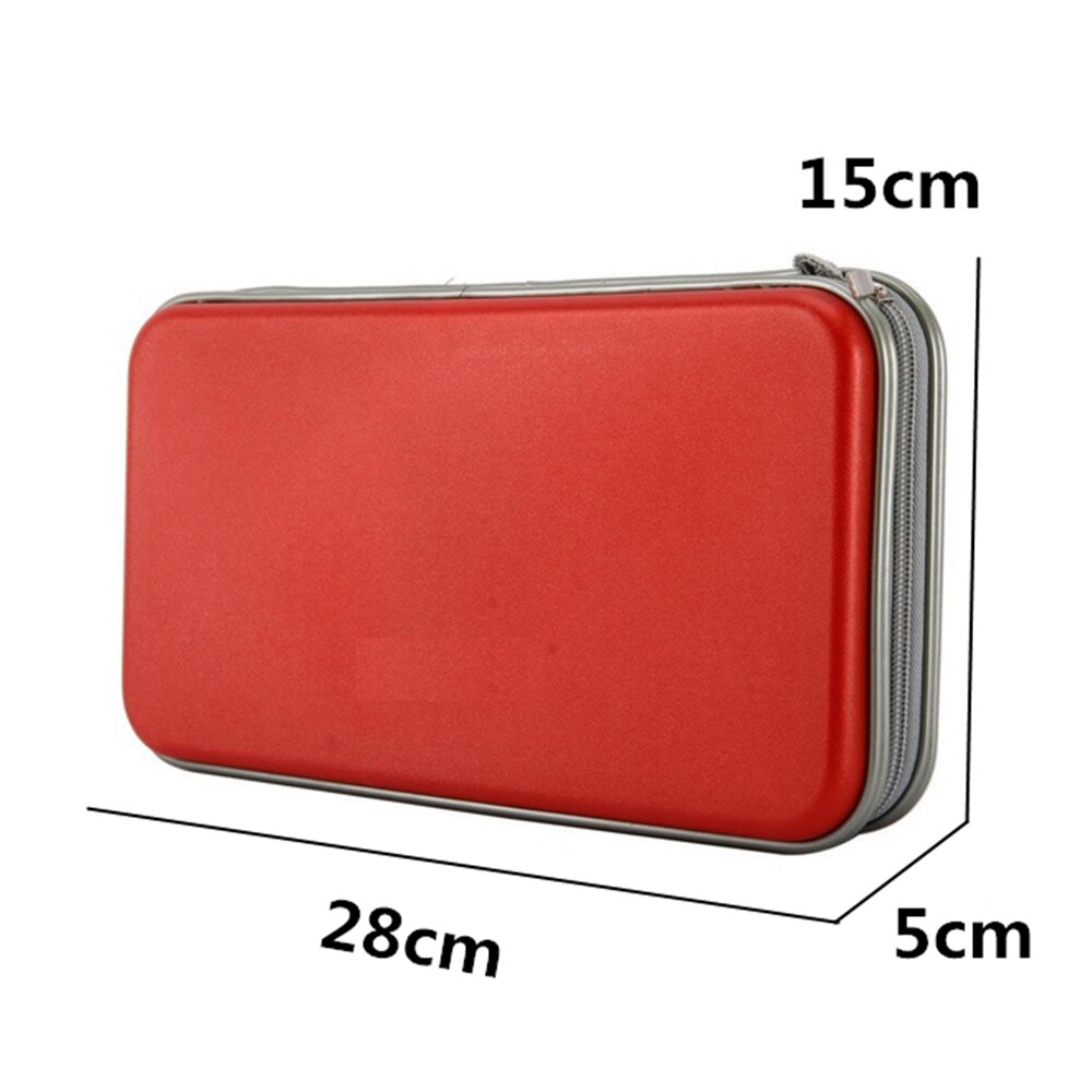 Portable cd Box 80pcs Disc CD DVD Wallet Storage Organizer Case Boxes Holder CD Sleeve Hard Bag Album Box with Zipper