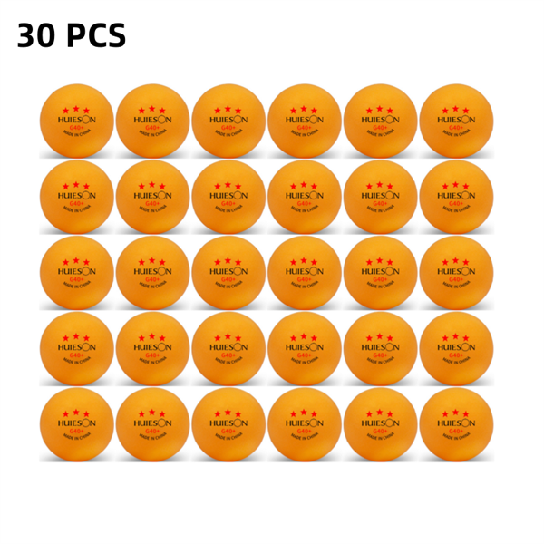 Huieson G40+ Ping-pong Balls 3 Star Polymer Material Table Tennis Balls TTF Standard Table Tennis For Competition: DARK GRAY