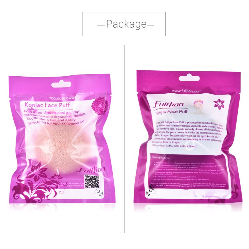 1pc forma redonda konjac esponja cosméticos sopro limpeza da pele profunda lavagem flutter ferramenta de limpeza facial maquiagem escovas de limpeza facial