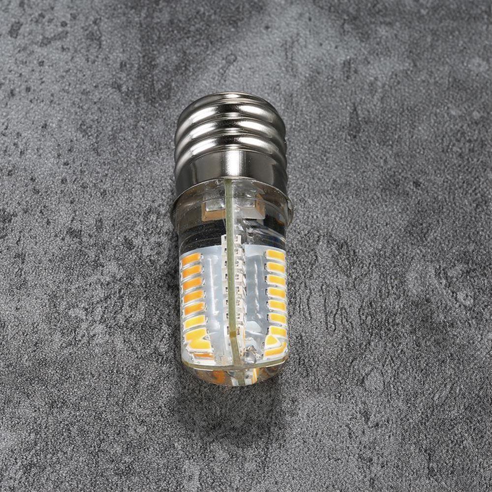 1pc e17 ledet-pærer i mikrobølgeovn 4 watt 6000k hvite dagslyspærer  ac110-130v