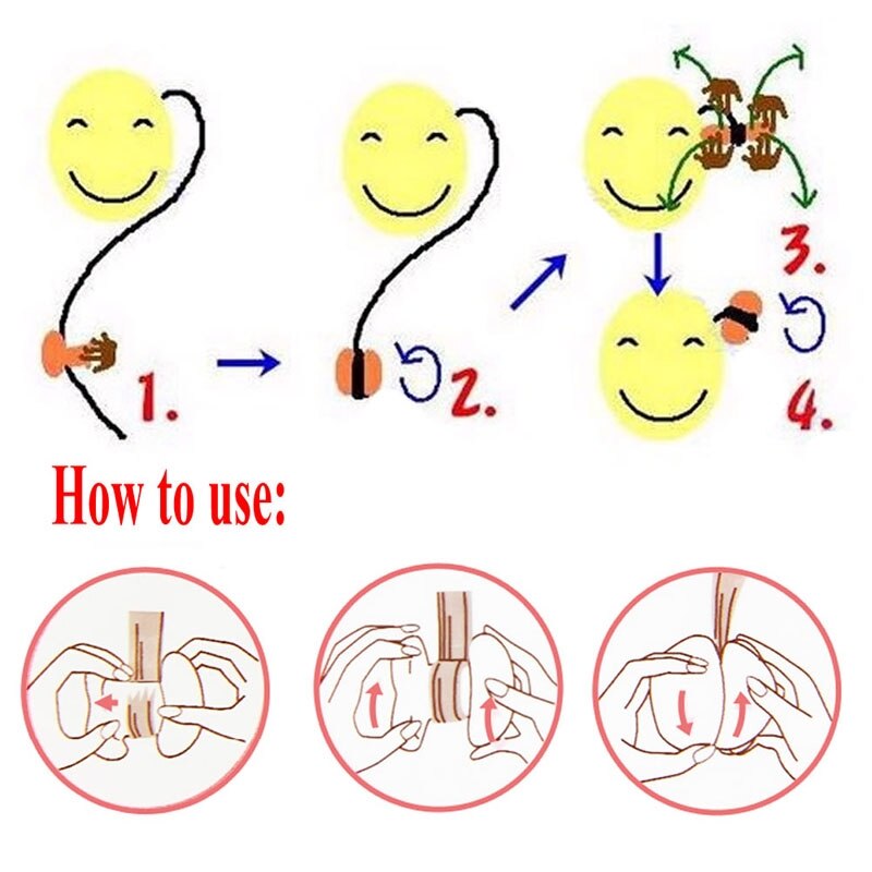 6pcs Balls Hair Rollers Curlers Bun Round DIY Soft Foam Sponge Tools