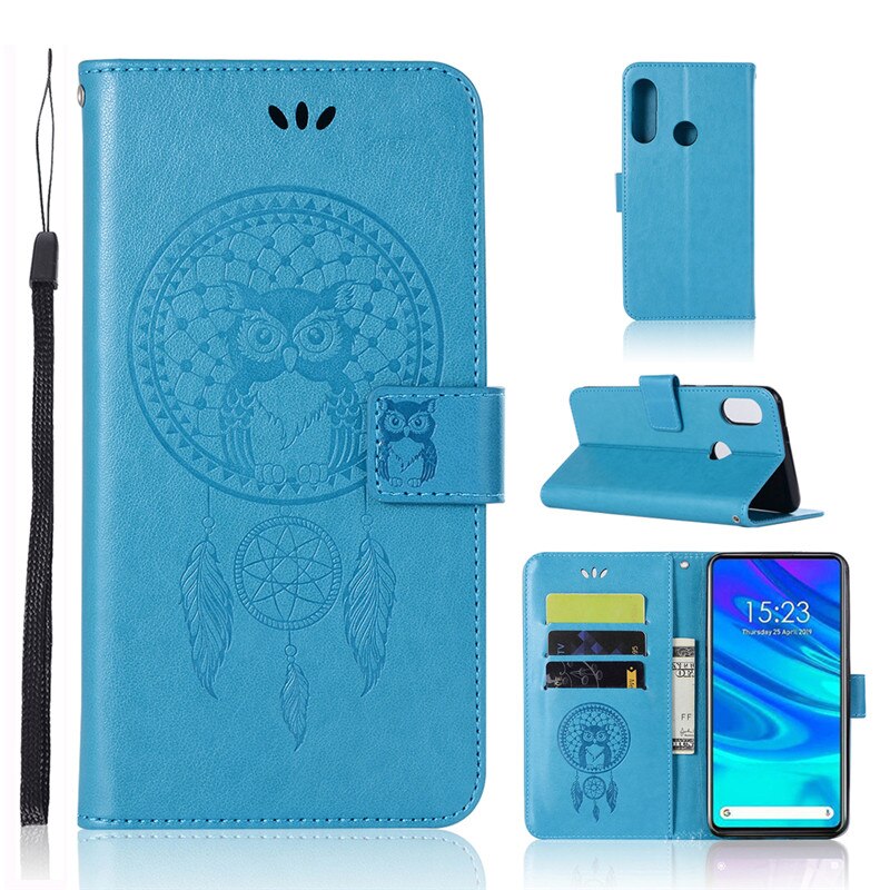 Flip Case Honor 9X Case Luxury Wallet PU Leather Back Cover Phone Case For Huawei Honor 9X STK-LX1 9 X Honor9X Case Cover 6.59
