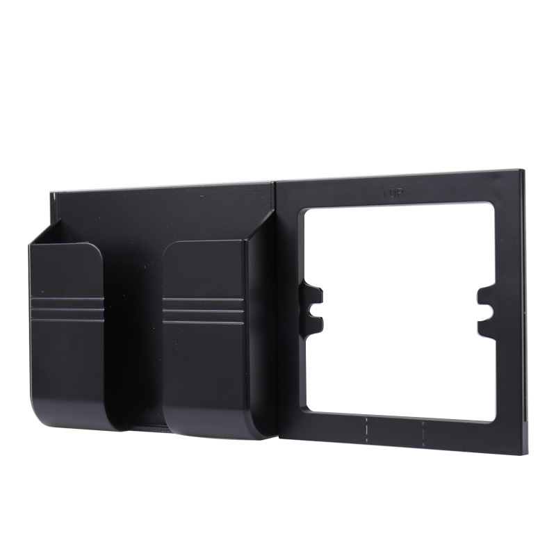 Bcsongben EU socket USB port wall charger 2.1A dual ports phone charger adapter plug socket Outlet Adapter Paste Holder