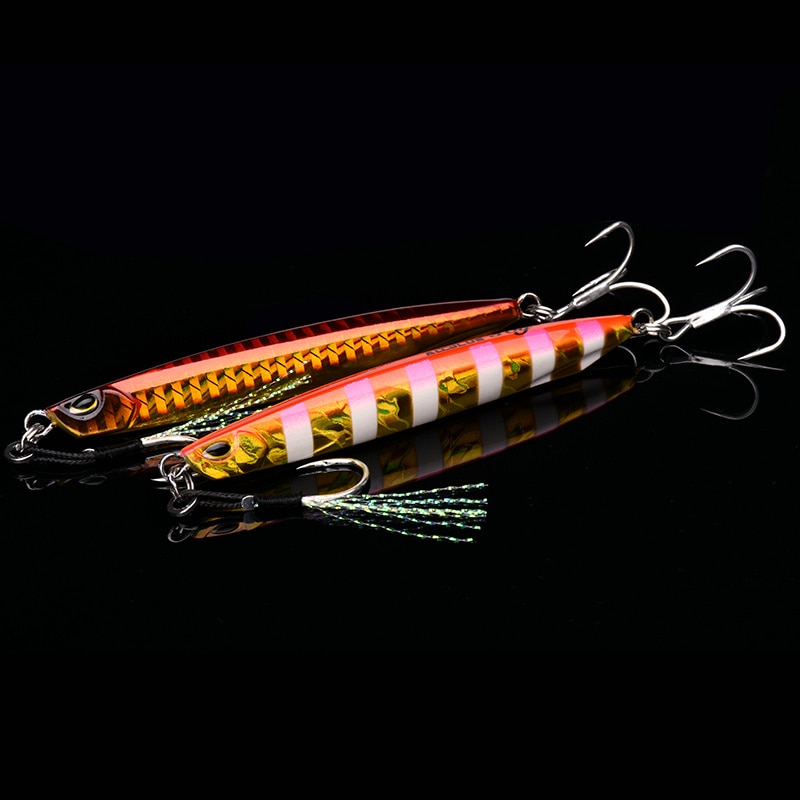 Allblue Drager Super Slanke Ssz Metalen Casting Jig 20G 30G Shore Slepen Cast Jigging Lepel Zink Vissen Lokken kunstmatige Aas Pakken