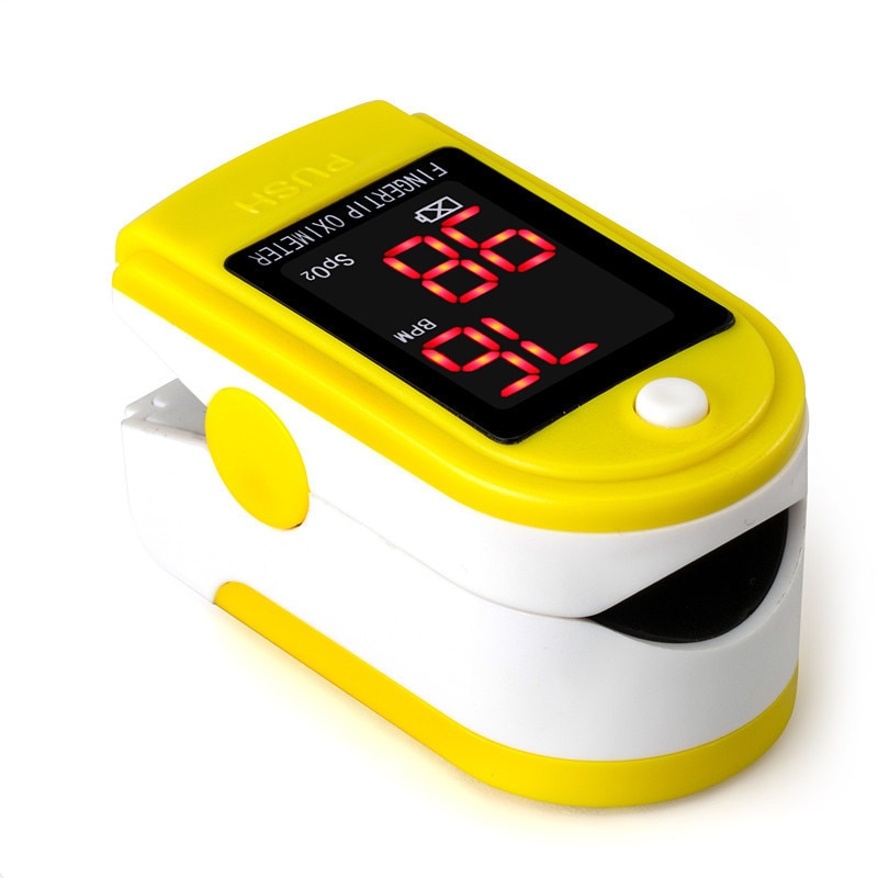 Health Care Finger Pulse Oximeter Finger Saturation Monitor Pediatric Infant Blood Oxygen Digital Portable Hospital SPO2 BPM
