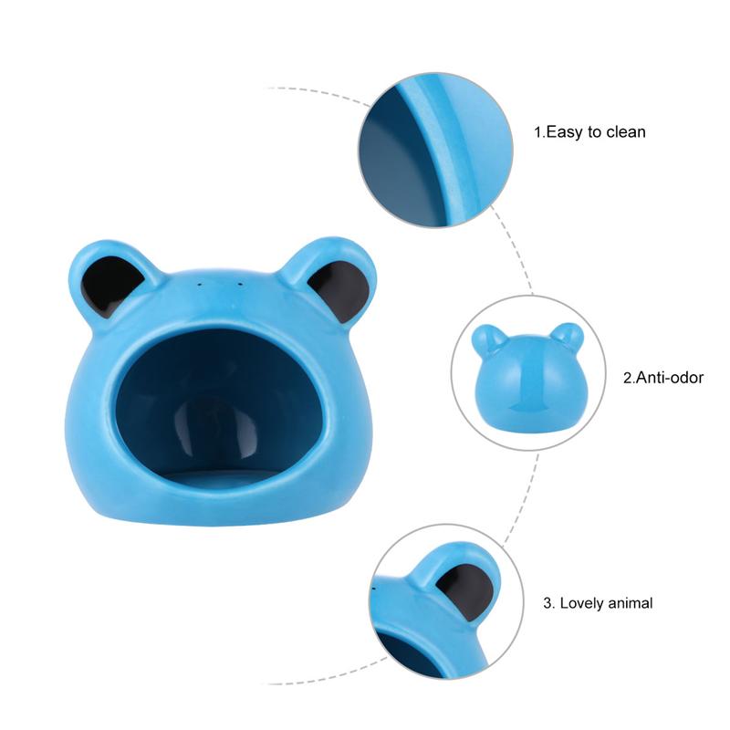 Keramisk hamsterhus kjæledyr reir hamster reir hamster seng hamster bur til hjemmet