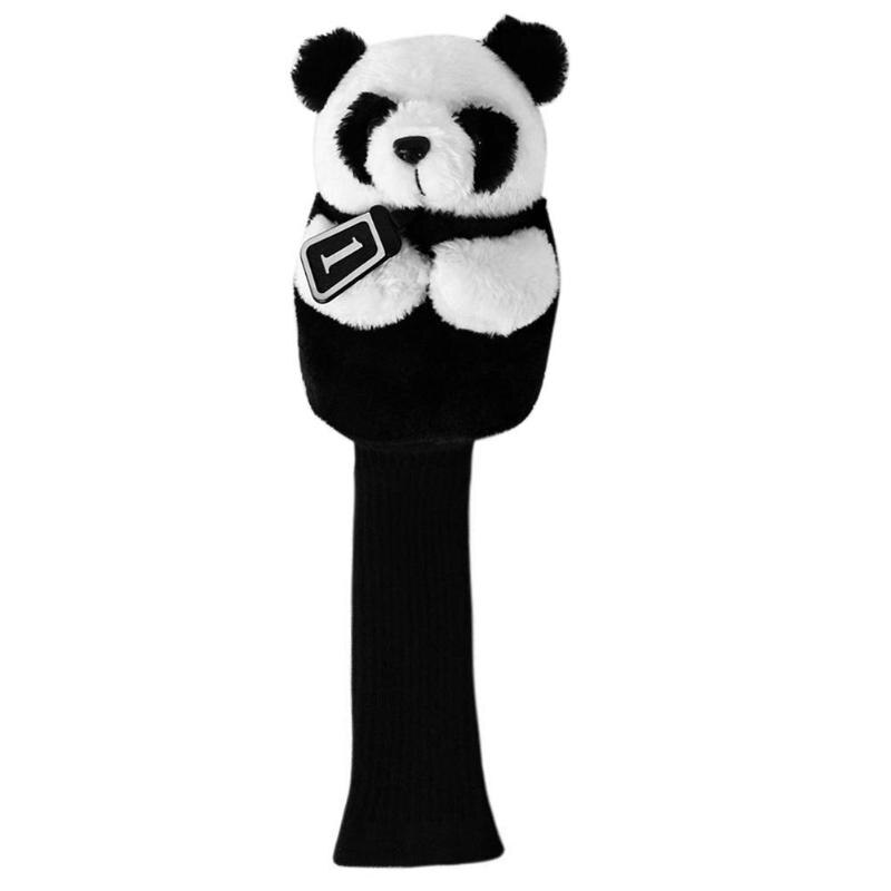 1pc Soft Cartoon Golf Club Head Driver Wood Outdoor Sports Golf Cover Protective Head Cover for 460CC No.1 Accessories Equipment