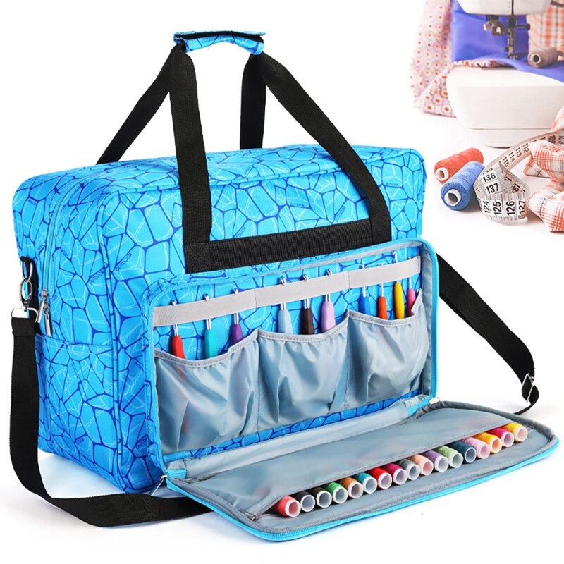 Unisex Große Kapazität Reise Tragbaren Trage Tasche Multifunktions Nähmaschine Taschen Für Nähen Werkzeuge Zubehör