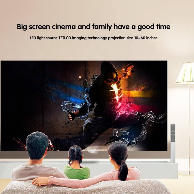 UC28C Projector Mini Draagbare Projector Home Led Kinderen Mobiele Telefoon Projector Ondersteunt 1080P