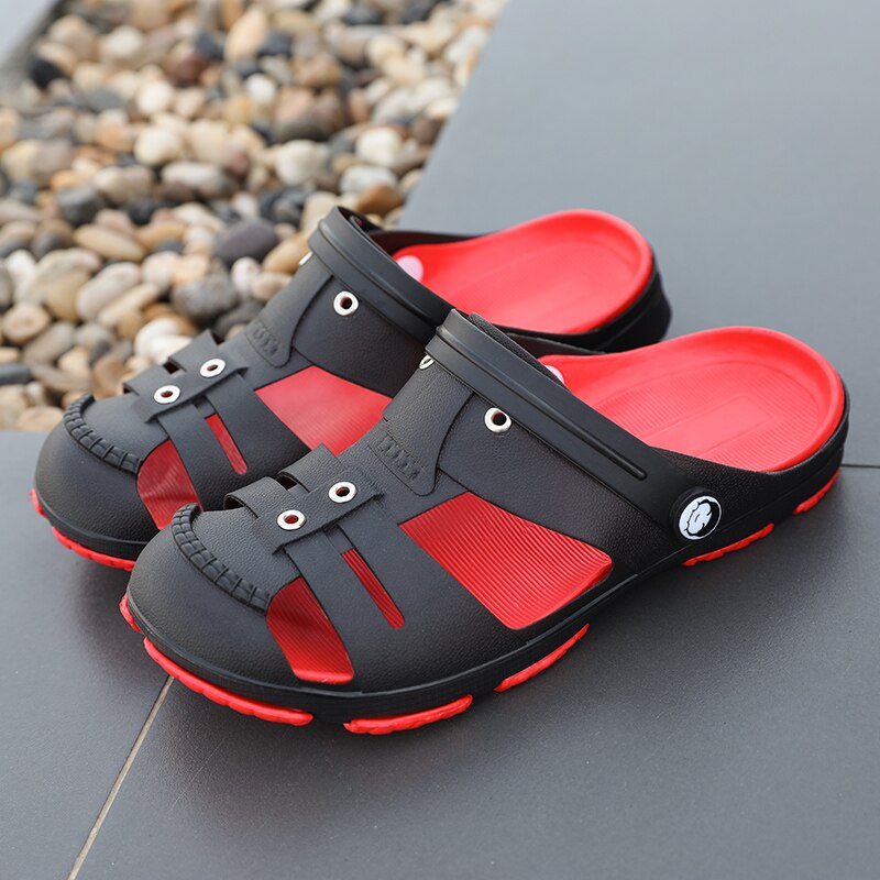 Original jardín Chanclas Zapatos de agua hombres Tenis deporte verano playa Aqua zapatilla sandalias de natación al aire libre zapatos de jardinería