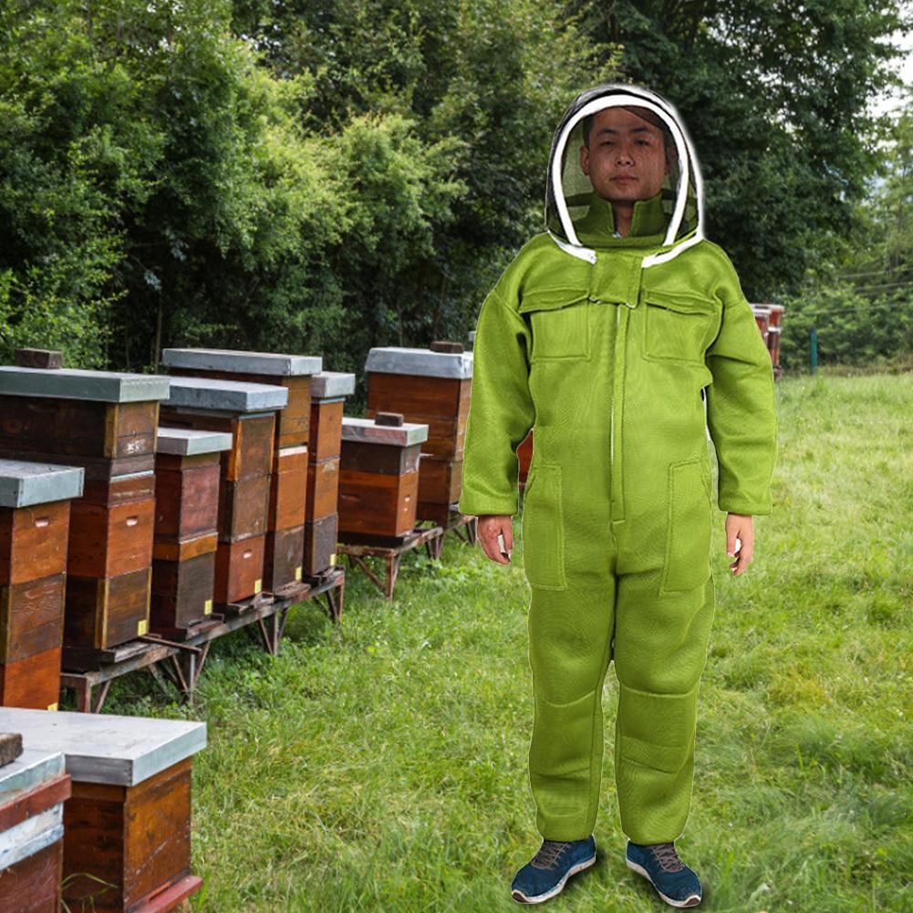 Traje de apicultura , ropa de aire acondicionado, colmena protectora, transpirable, antiabejas, para Apicultor