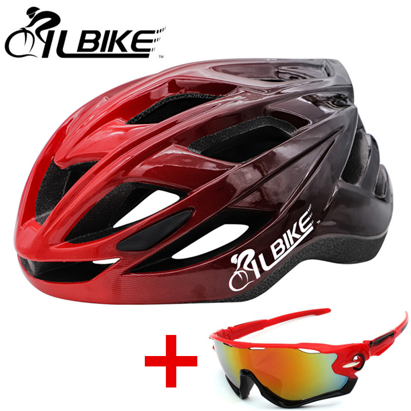 QYLBIKE Casco de ciclismo de seguridad Casco de bicicleta ligero ajustable para hombres adultos Mujeres Casco de bicicleta de montaña y carretera: violet