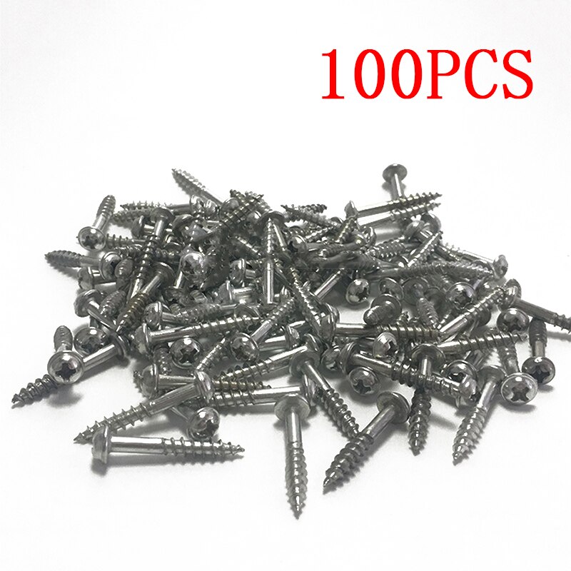 100pcs Pocket Hole Screws Kit For Jig System Woodworking Project Tool