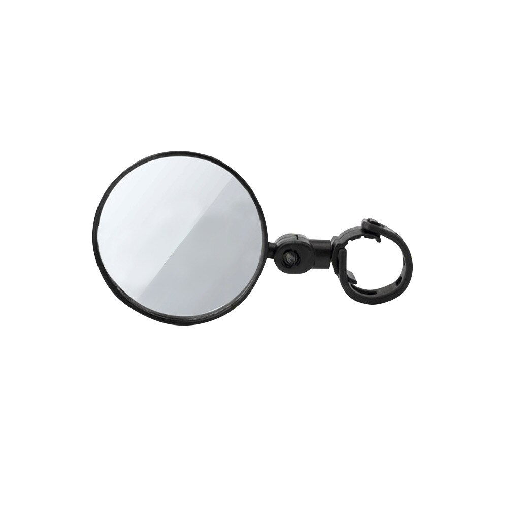 1x Universele Fiets Spiegel Stuur Mini Achteruitkijkspiegel Verstelbare Draaibare Spot Spiegel Flexibele Veiligheid Achteruitkijkspiegels