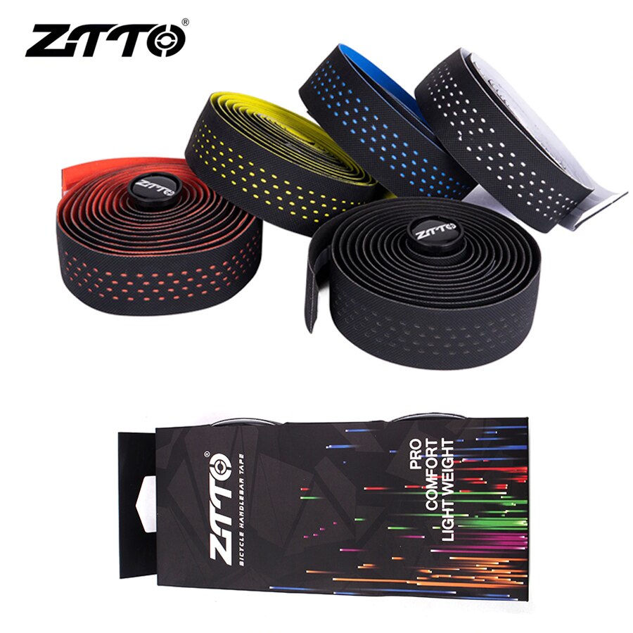 Bicycle Handlebar Tape Vibration Damping Road Bike Bar Tape Anti-Vibration EVA PU bar Tape Colorful handlebar tape