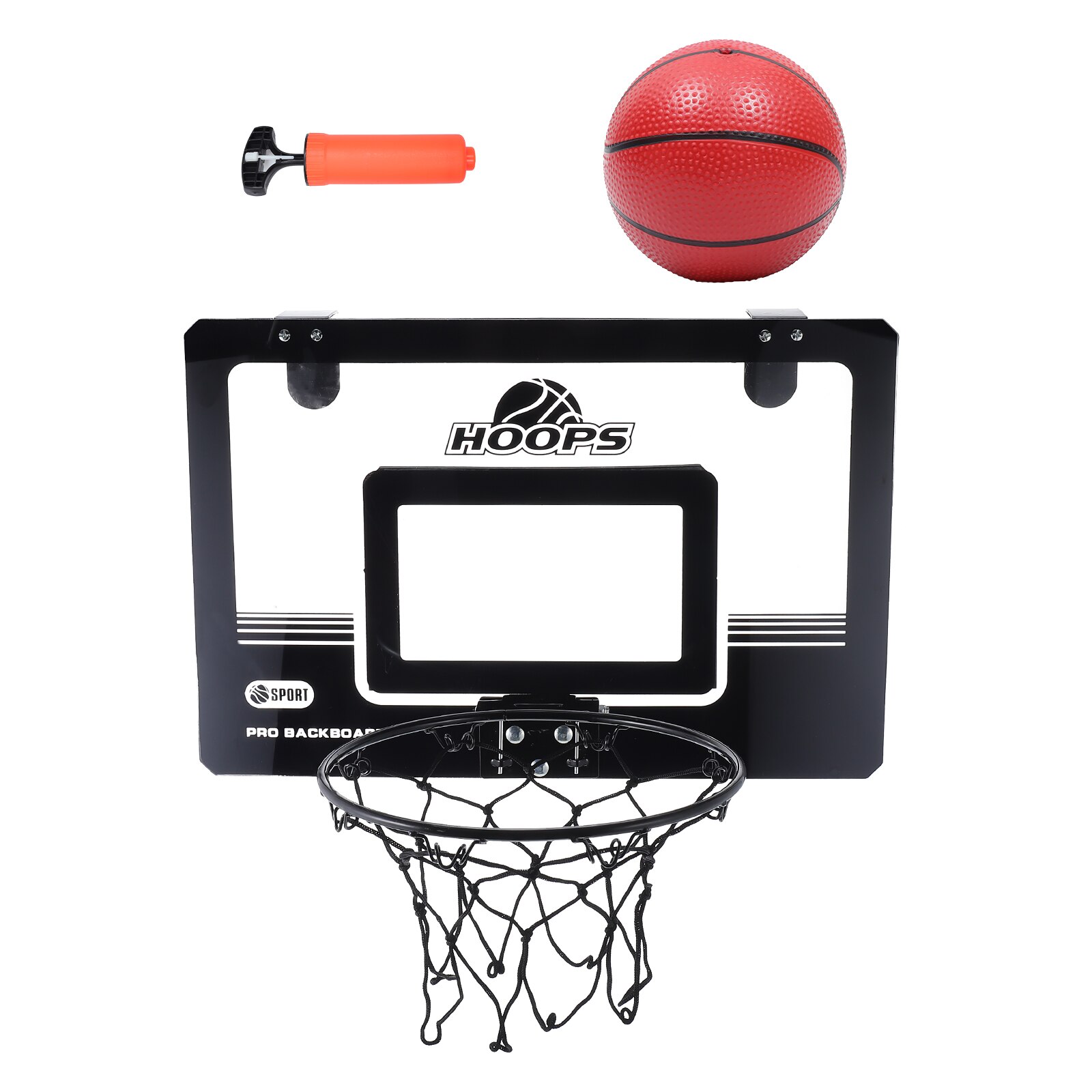1 set of basketball hoop hanging board - punch-free basketball board