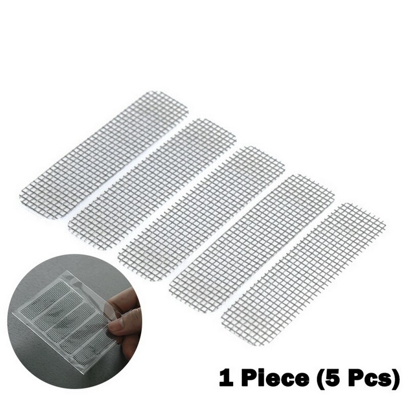 Fix nettovindue hjem klæbemiddel anti myg flue bug insekt reparation skærm væg patch klistermærker mesh vindueskærm vindue netnet: 1pc 15 x 60mm